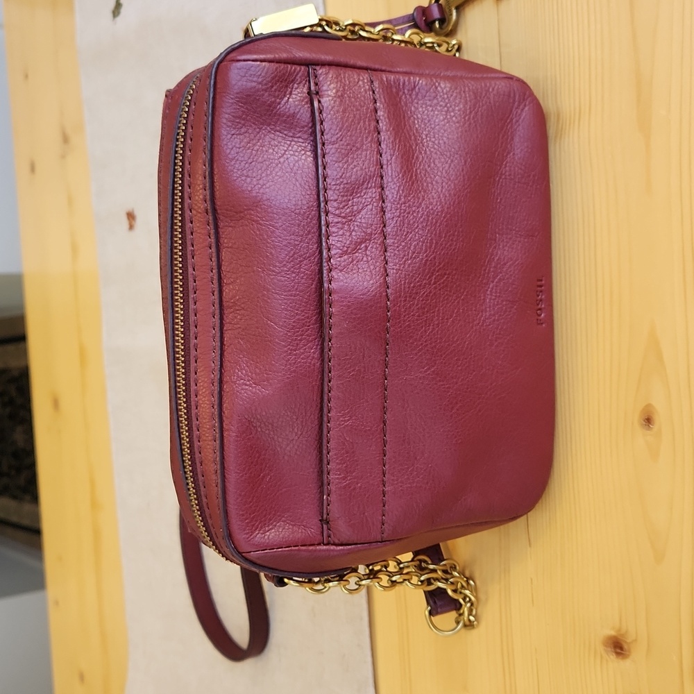 Fossil Aria Cabernet Small Crossbody Shoulder Bag - Picture 6 of 17